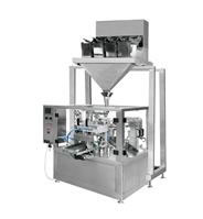 Automatic Rotary Pouch Filling Machine & Four Head/Six Head Weighing Machine (XFG)